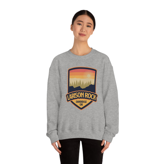 Larison Rock - Oakridge, Oregon Unisex Heavy Blend Crewneck Sweatshirt