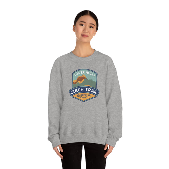 Lower Hulls Gulch Trail - Boise, Idaho Unisex Heavy Blend Crewneck Sweatshirt