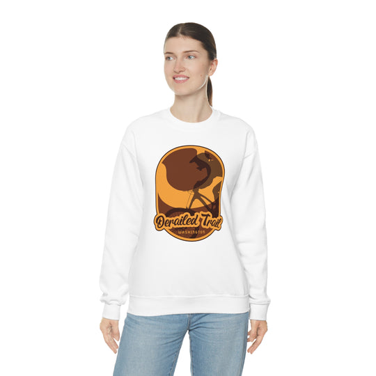 Derailed Trail - Washington Unisex Heavy Blend Crewneck Sweatshirt