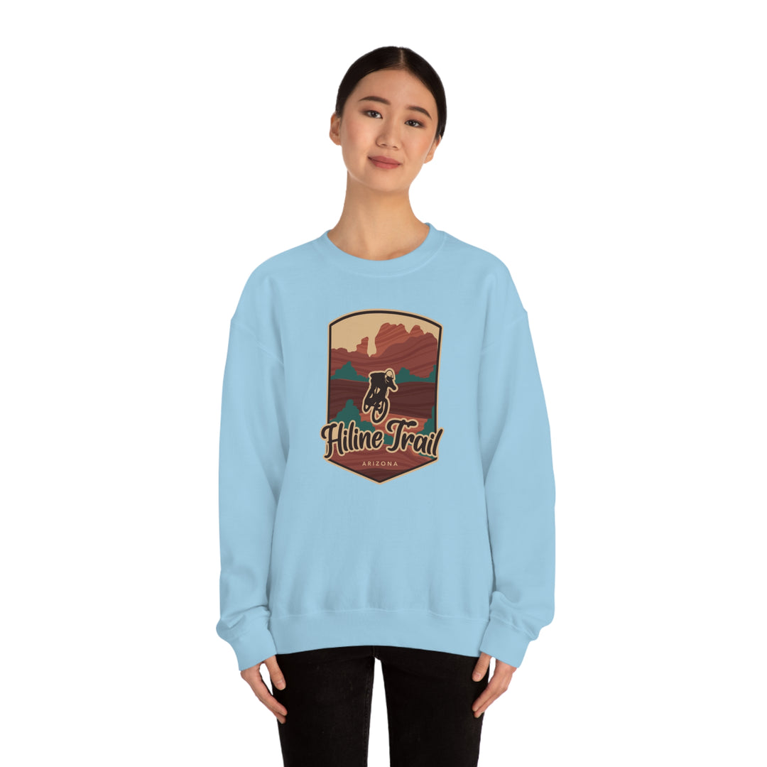 Hiline Trail - Big Park, Arizona Unisex Heavy Blend Crewneck Sweatshirt