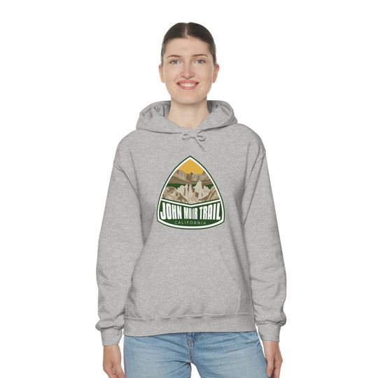 John Muir Trail Unisex Heavy Blend Hoodie Sweatshirt California hiker gift