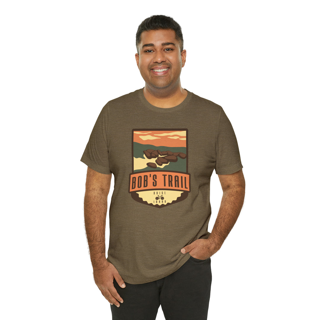 Bob's Trail - Boise, Idaho Unisex Tee Shirt