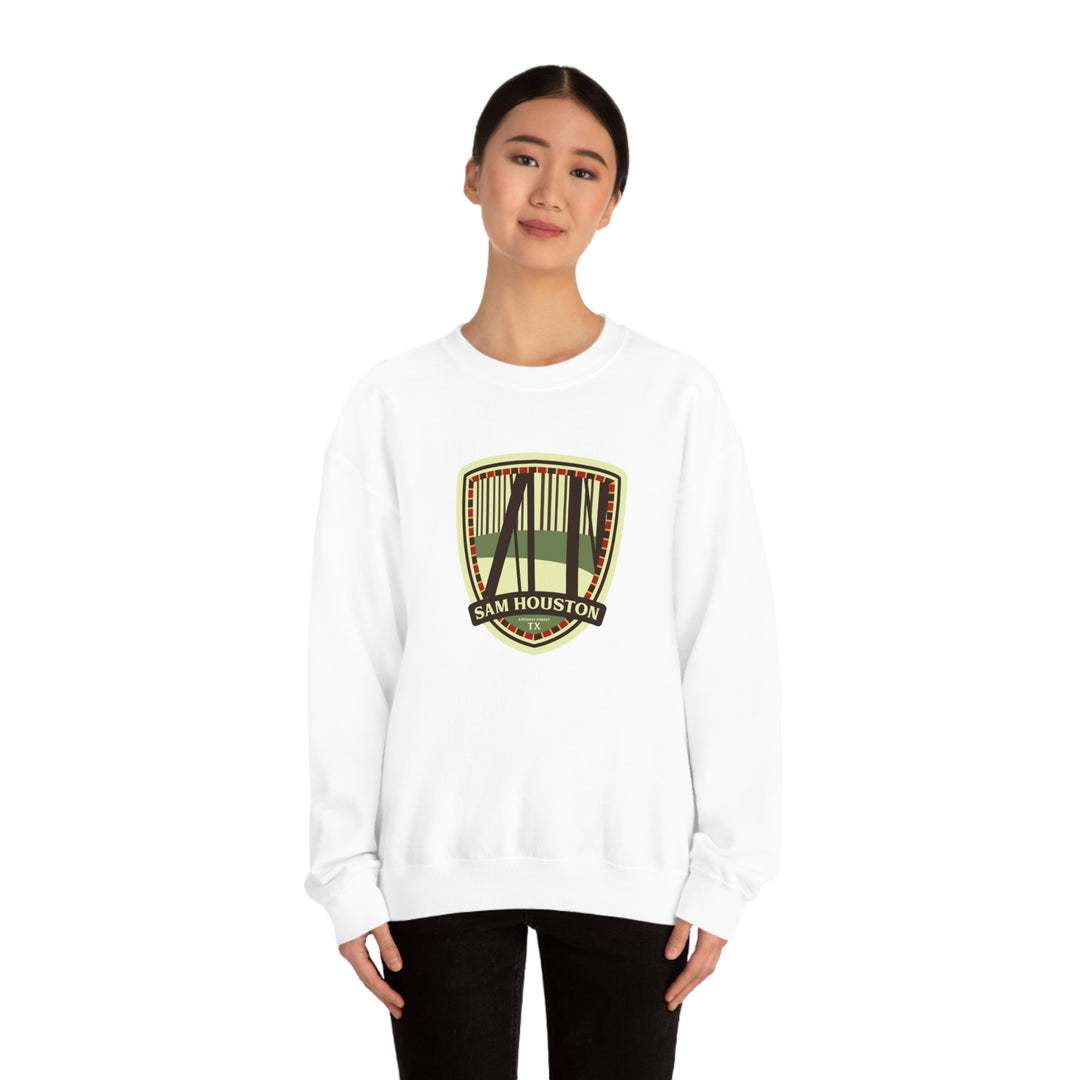 Sam Houston National Forest - Texas Unisex Heavy Blend Crewneck Sweatshirt