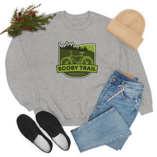 Scoby Trail -  Washington Unisex Heavy Blend Crewneck Sweatshirt