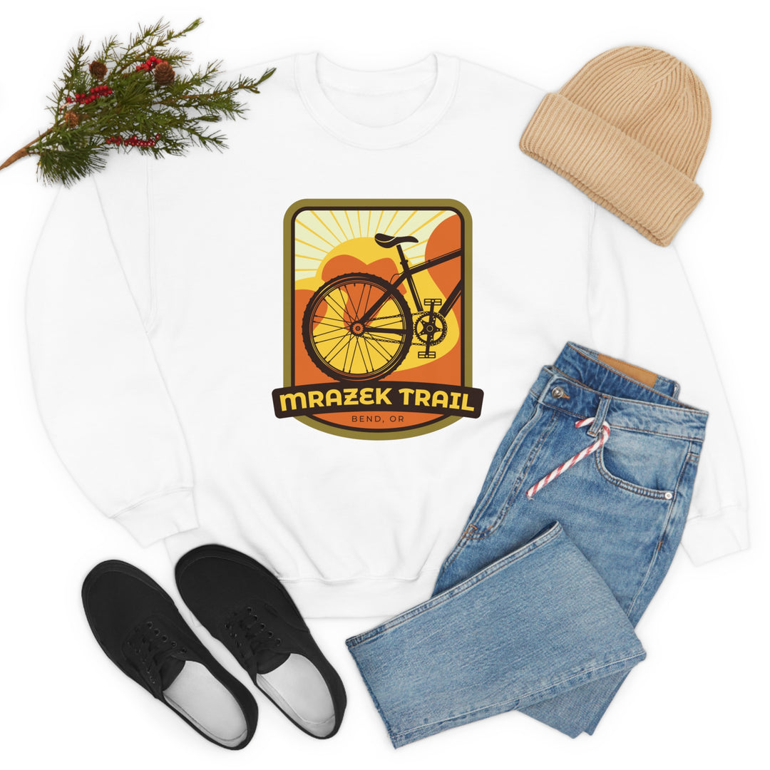 Mrazek Trail - Bend, Oregon Unisex Heavy Blend Crewneck Sweatshirt