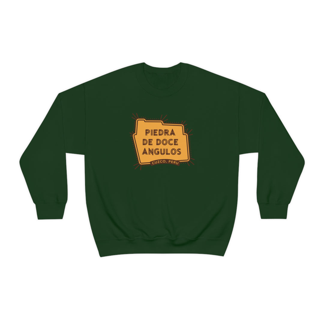 Piedra de doce angulos - Cuzco, Peru Unisex Heavy Blend Crewneck Sweatshirt