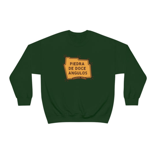 Piedra de doce angulos - Cuzco, Peru Unisex Heavy Blend Crewneck Sweatshirt