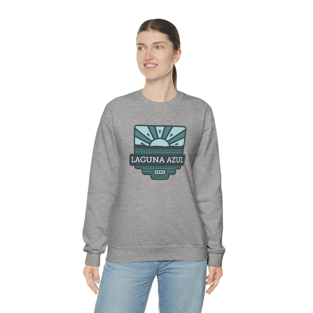 Laguna Azul - Peru Unisex Heavy Blend Crewneck Sweatshirt