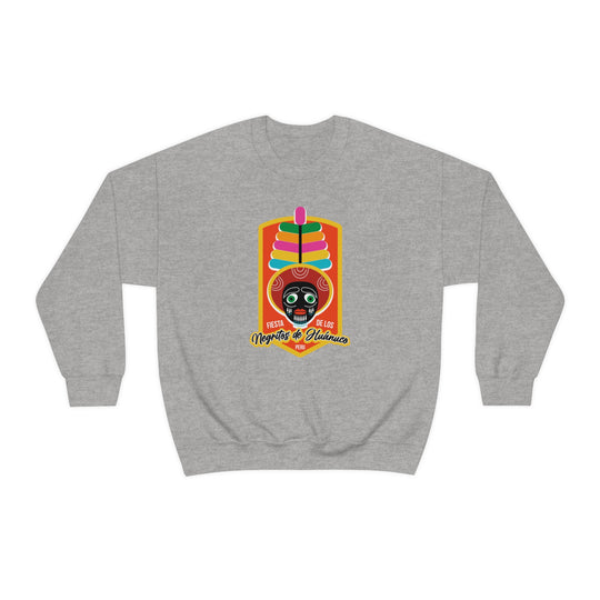 Fiesta de los Negritos de Huanuco - Peru Unisex Heavy Blend Crewneck Sweatshirt