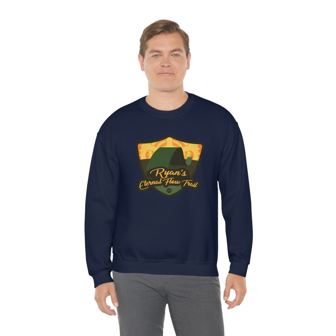 Ryan's Eternal Flow Trail - Washington Unisex Heavy Blend Crewneck Sweatshirt