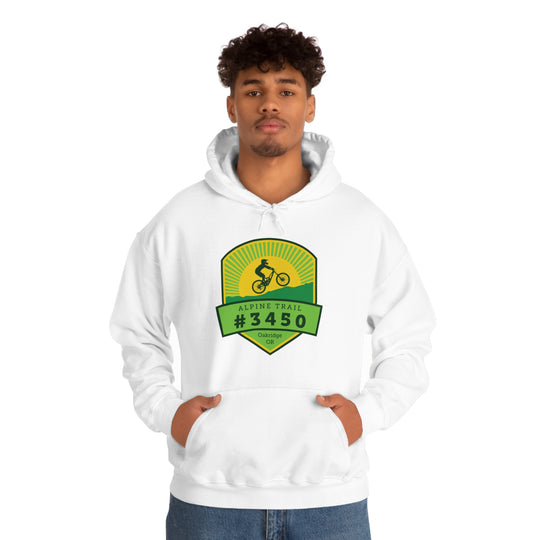 Alpine Trail #3450 - Oakridge, Oregon Unisex Heavy Blend Hooded Sweatshirt