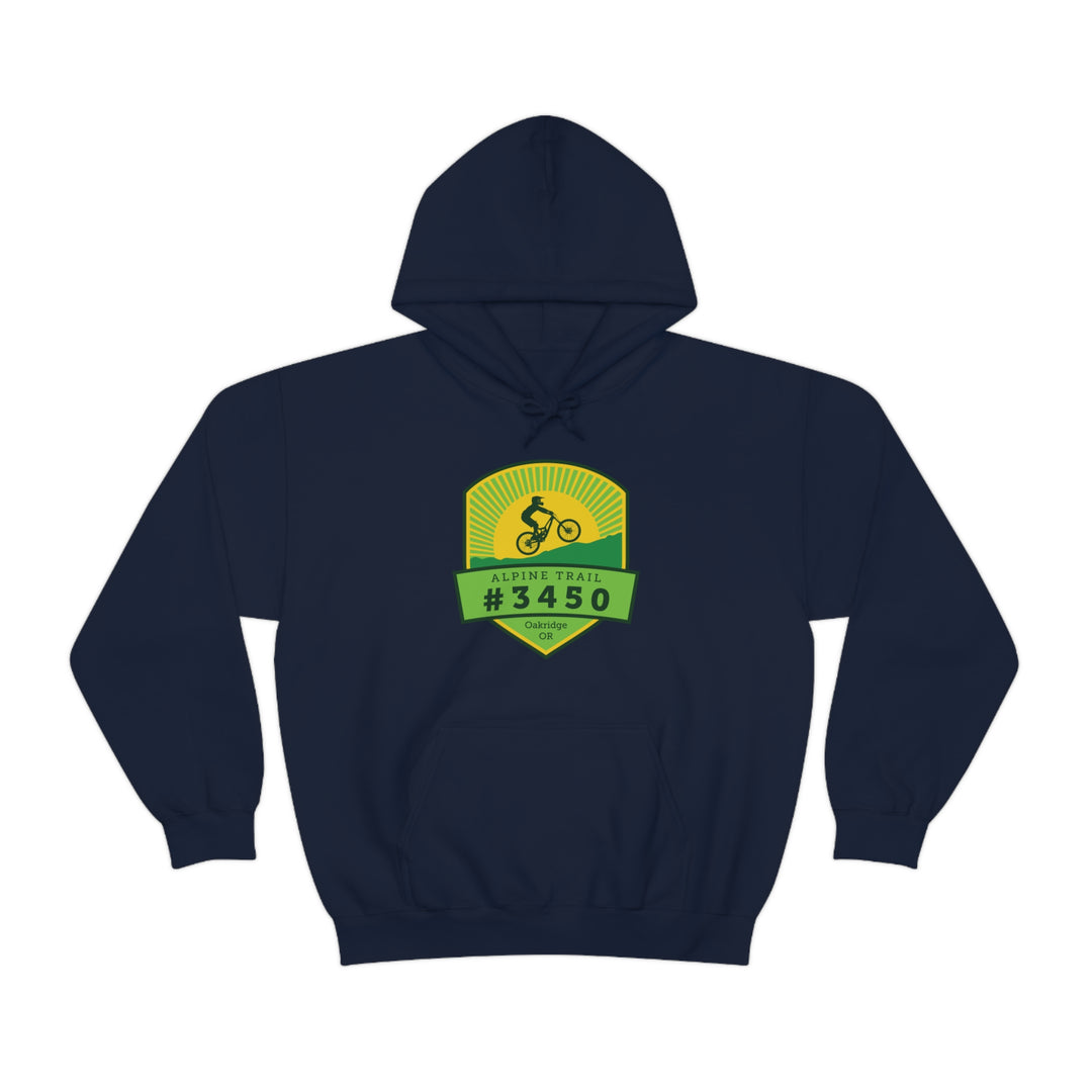 Alpine Trail #3450 - Oakridge, Oregon Unisex Heavy Blend Hooded Sweatshirt