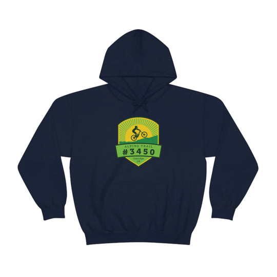 Alpine Trail #3450 - Oakridge, Oregon Unisex Heavy Blend Hooded Sweatshirt