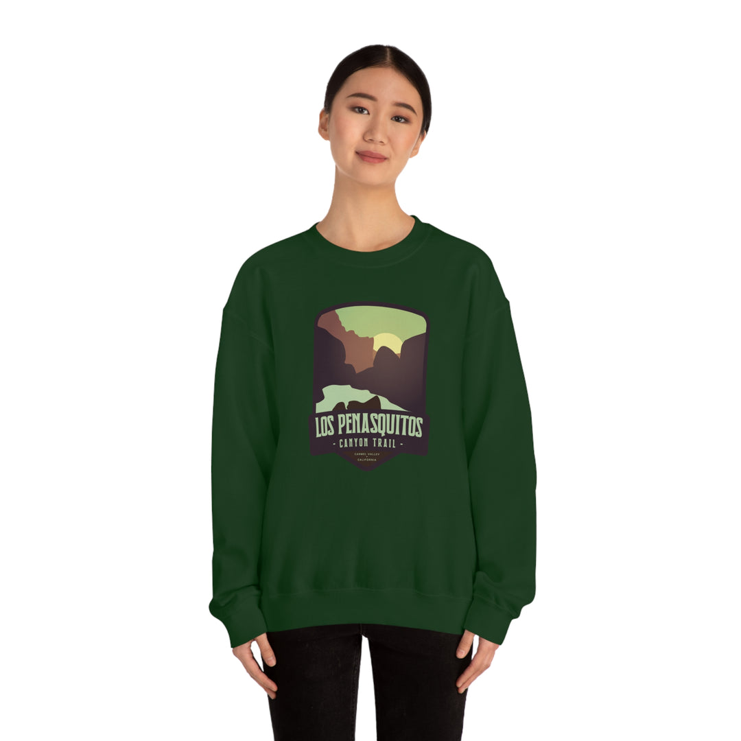 Los Penasquitos Trail - Carmel Valley, CA Unisex Heavy Blend Crewneck Sweatshirt