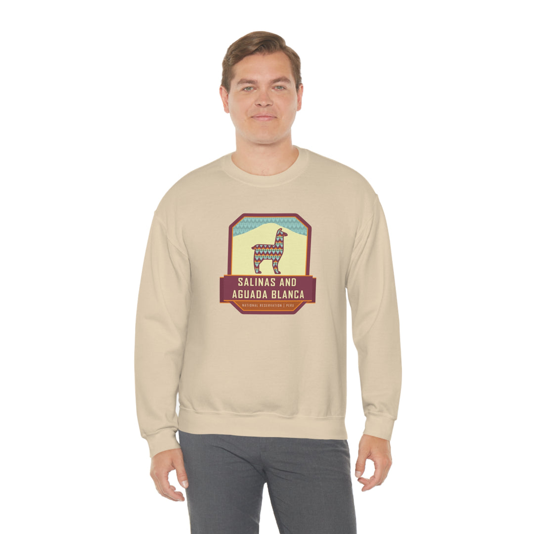 Salinas and Aguada Blanca National Reservation - Peru Unisex Heavy Blend Crewneck Sweatshirt