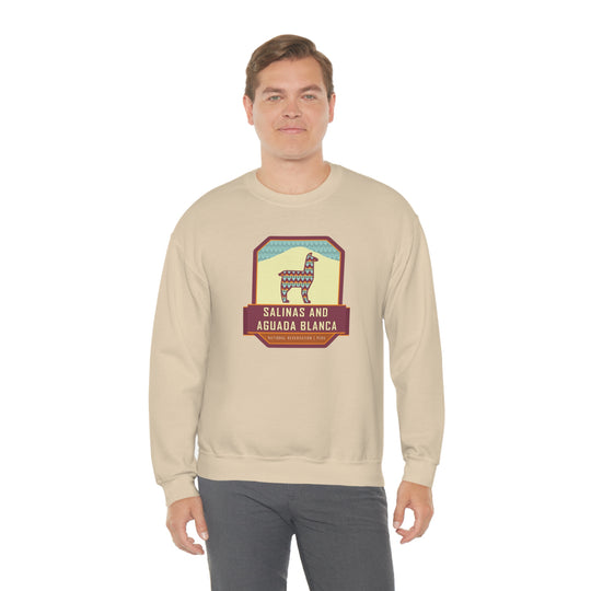 Salinas and Aguada Blanca National Reservation - Peru Unisex Heavy Blend Crewneck Sweatshirt