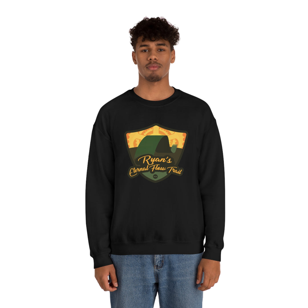 Ryan's Eternal Flow Trail - Washington Unisex Heavy Blend Crewneck Sweatshirt