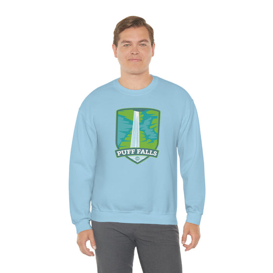 Puff Falls - Oregon Unisex Heavy Blend Crewneck Sweatshirt