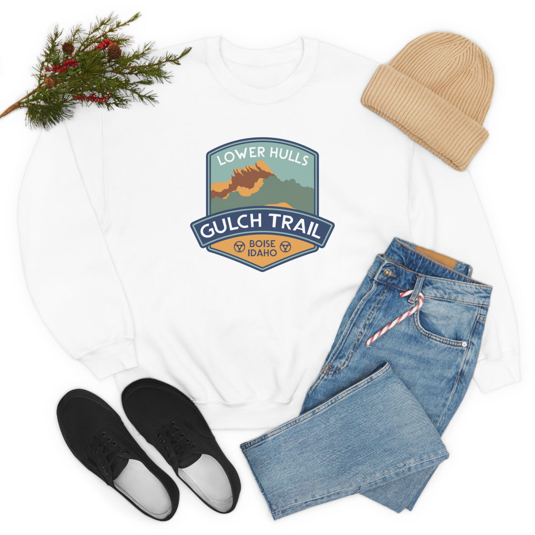 Lower Hulls Gulch Trail - Boise, Idaho Unisex Heavy Blend Crewneck Sweatshirt