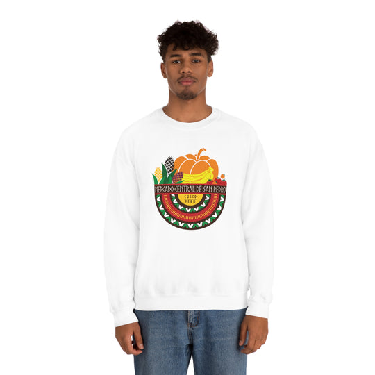 Mercado Central de San Pedro - Cusco, Peru Unisex Heavy Blend Crewneck Sweatshirt