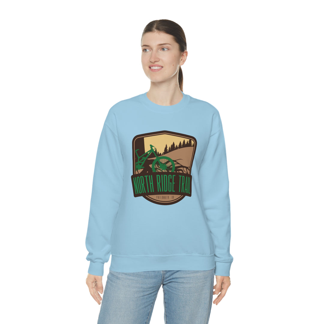 North Ridge Trail - Philomath, Oregon Unisex Heavy Blend Crewneck Sweatshirt