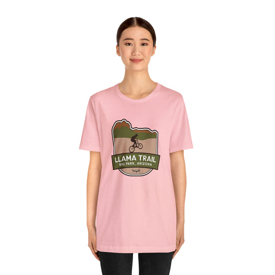 Llama Trail - Big Park, Arizona Unisex T-Shirt