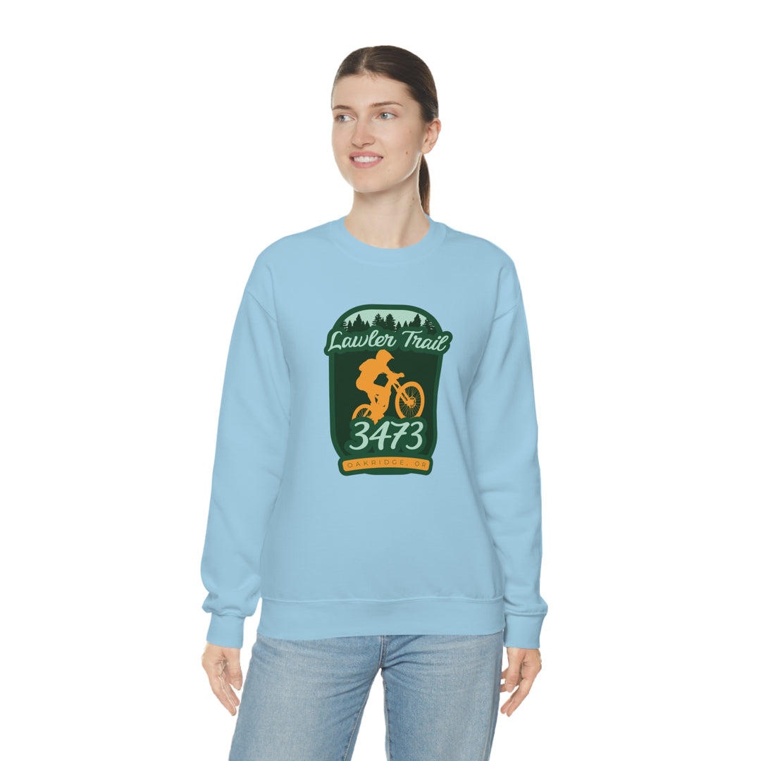 Lawler Trail #3473 - Oakridge, Oregon Unisex Heavy Blend Crewneck Sweatshirt