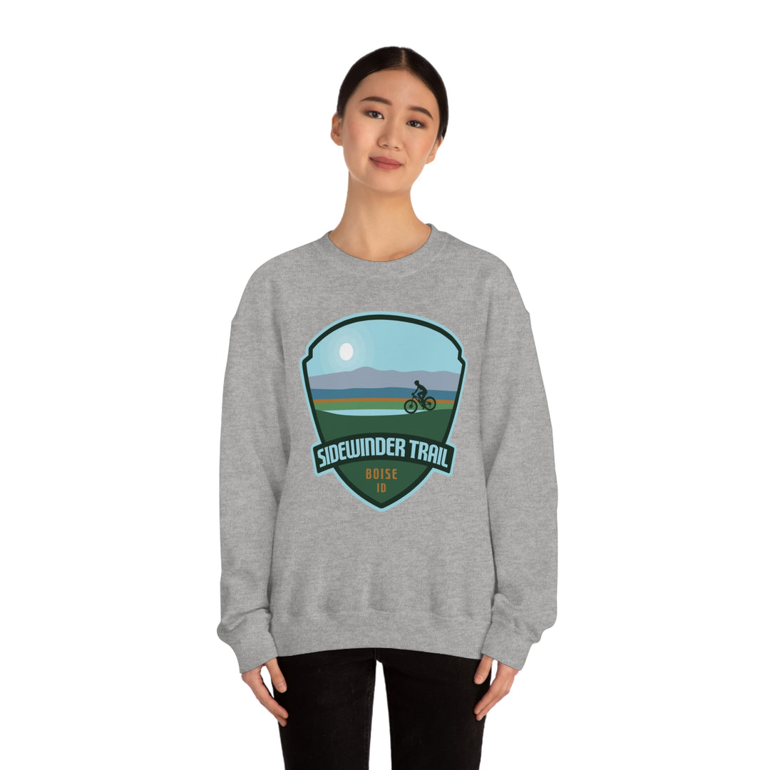 Sidewinder Trail - Boise, Idaho Unisex Heavy Blend Crewneck Sweatshirt