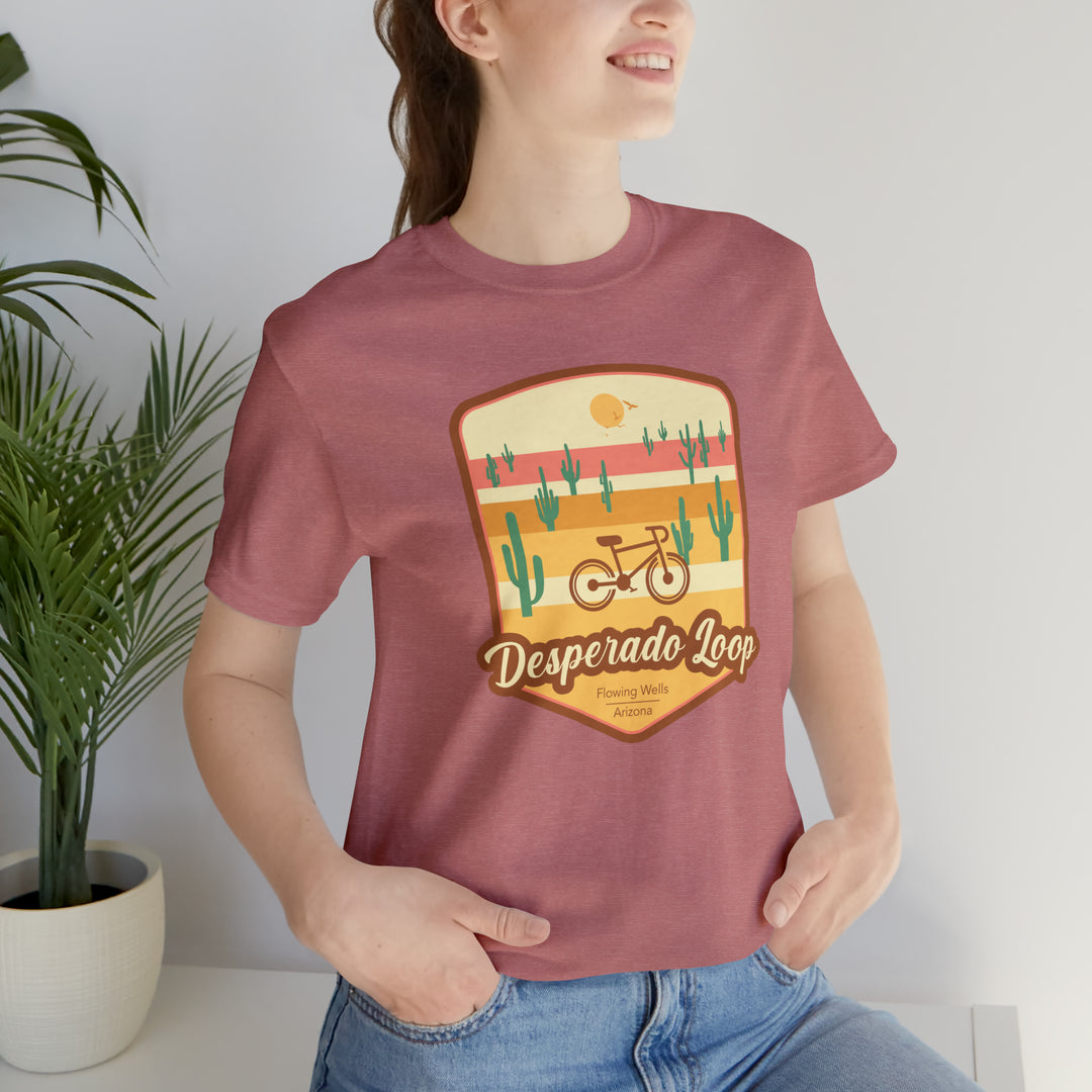 Desperado Loop - Flowing Wells, Arizona Unisex T-Shirt hiker gift - Utah