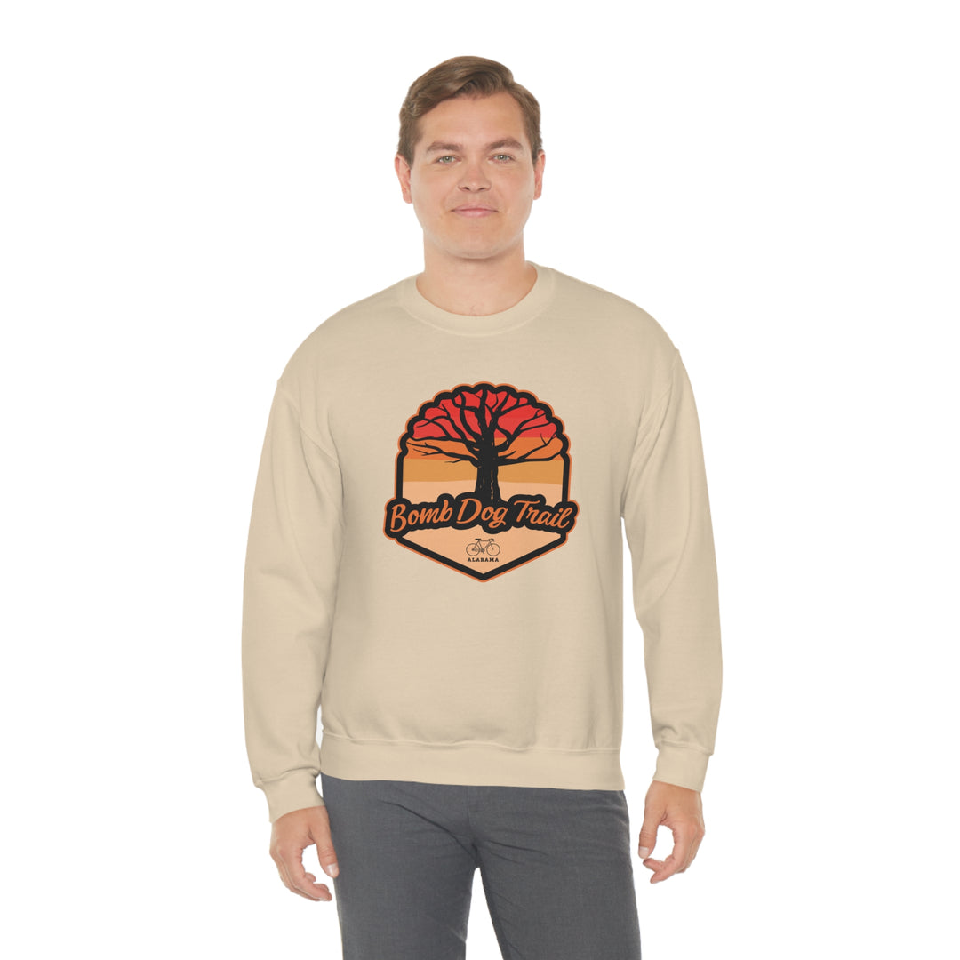 Bomb Dog Trail - Alabama Unisex Heavy Blend Crewneck Sweatshirt