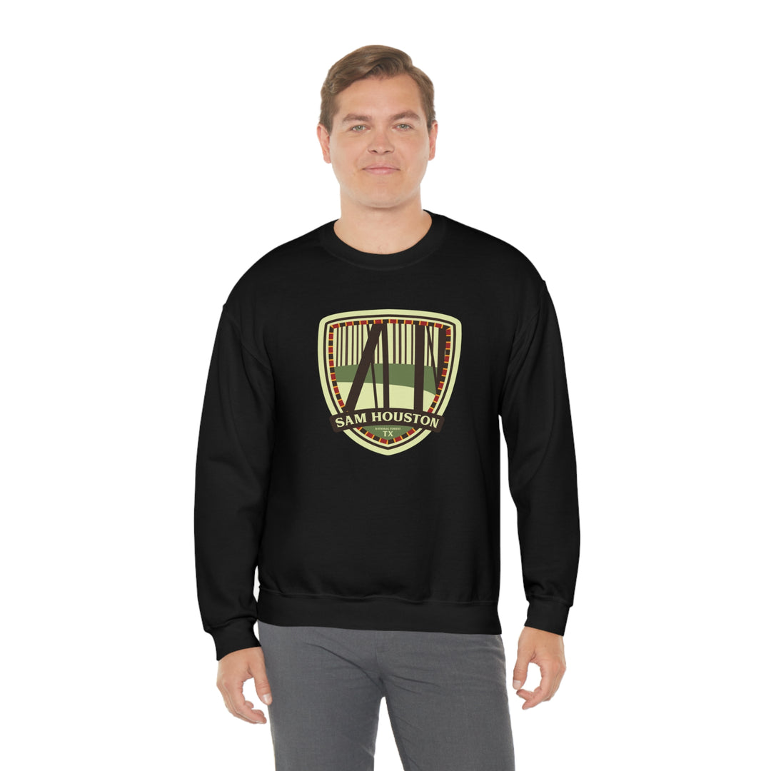 Sam Houston National Forest - Texas Unisex Heavy Blend Crewneck Sweatshirt