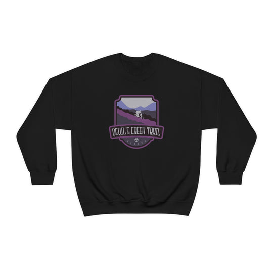 Devil's Creek Trail - Alaska Unisex Heavy Blend Crewneck Sweatshirt