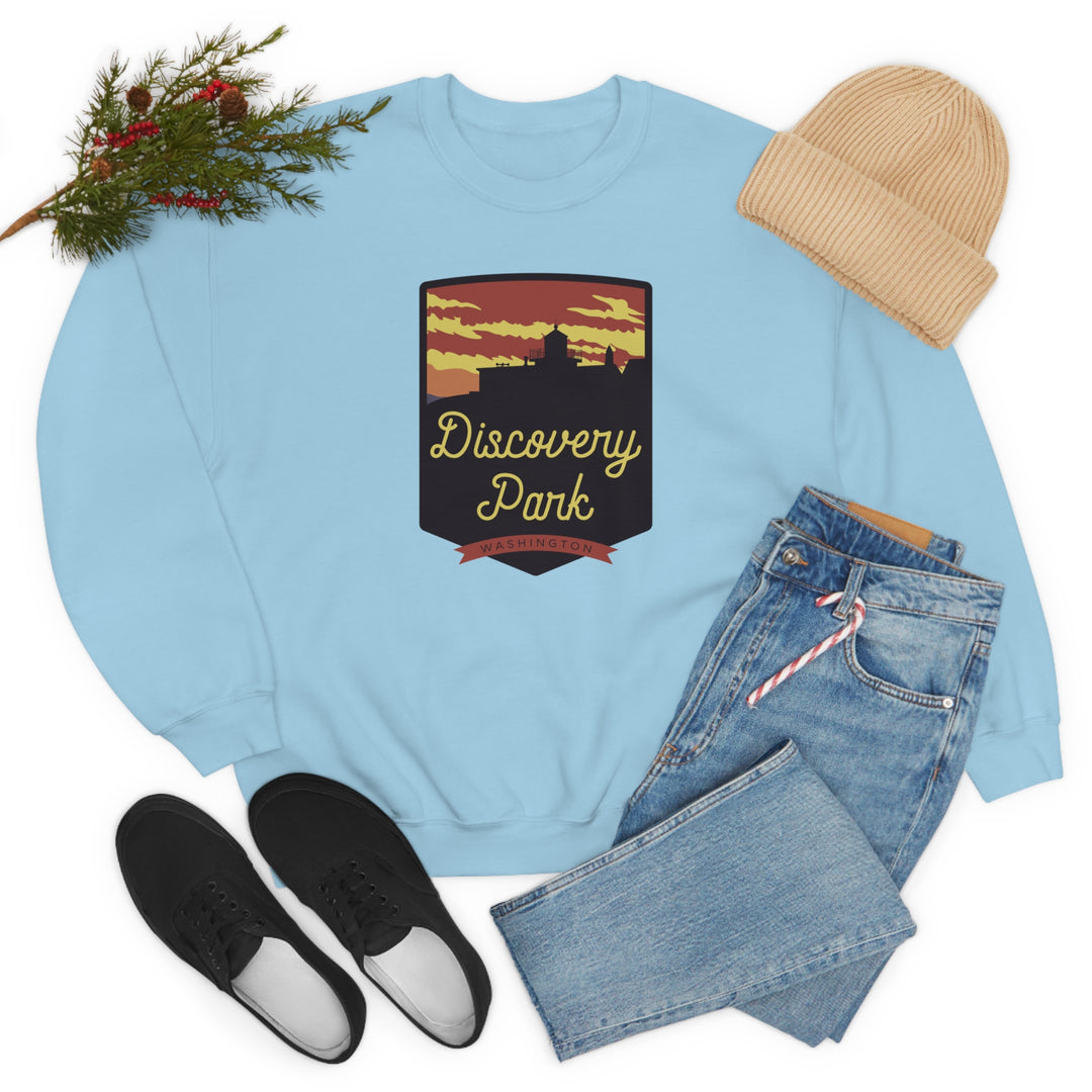 Discovery Park - Washington Unisex Heavy Blend Crewneck Sweatshirt