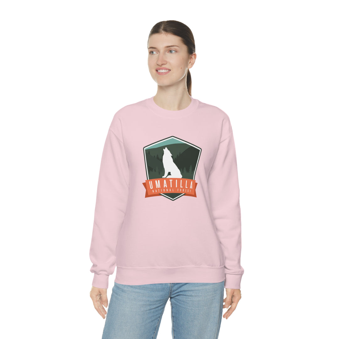 Umatilla National Forest Unisex Heavy Blend Crewneck Sweatshirt