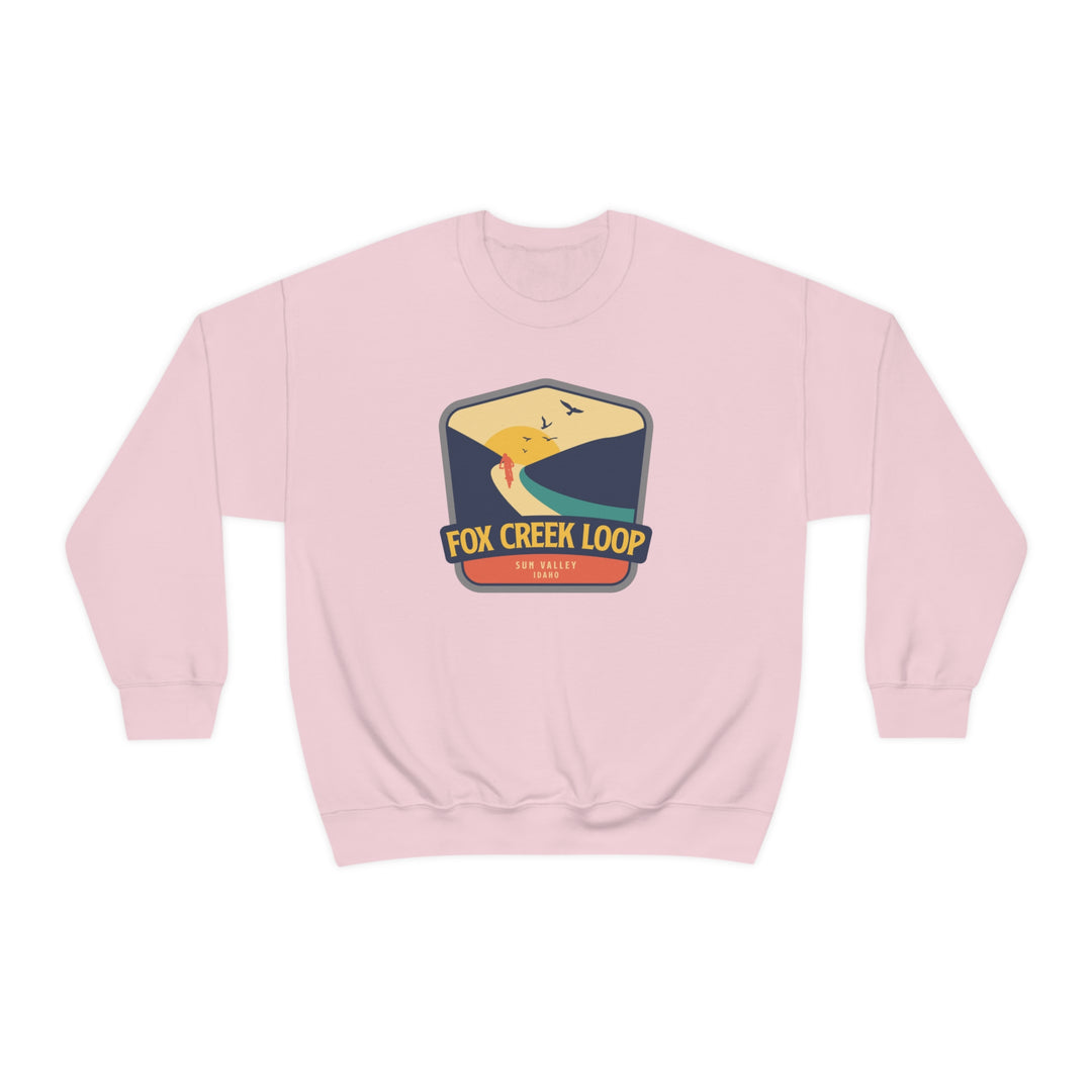 Fox Creek Loop - Sun Valley, Idaho Unisex Heavy Blend Crewneck Sweatshirt