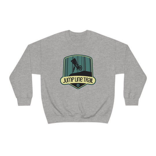 Jump Line Trail - Washington Unisex Heavy Blend Crewneck Sweatshirt