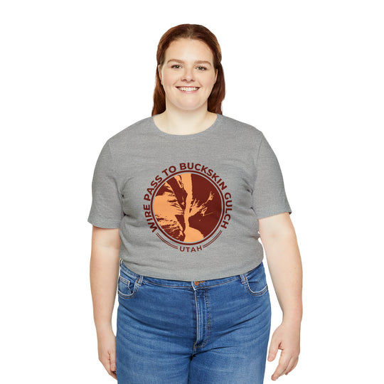 Wire Pass to Buckskin Gulch Short-Sleeve Unisex T-Shirt hiker gift - Utah