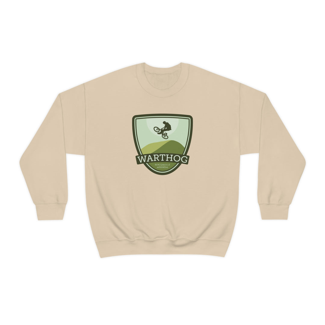 Warthog - Bentonville, Arkansas Unisex Heavy Blend Crewneck Sweatshirt