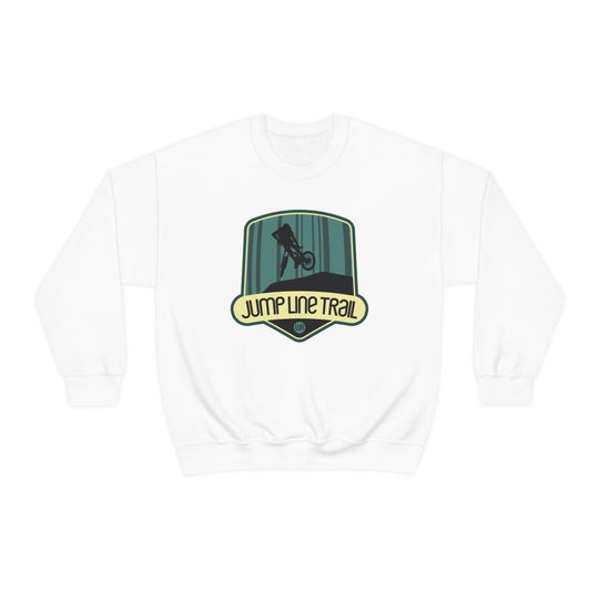 Jump Line Trail - Washington Unisex Heavy Blend Crewneck Sweatshirt