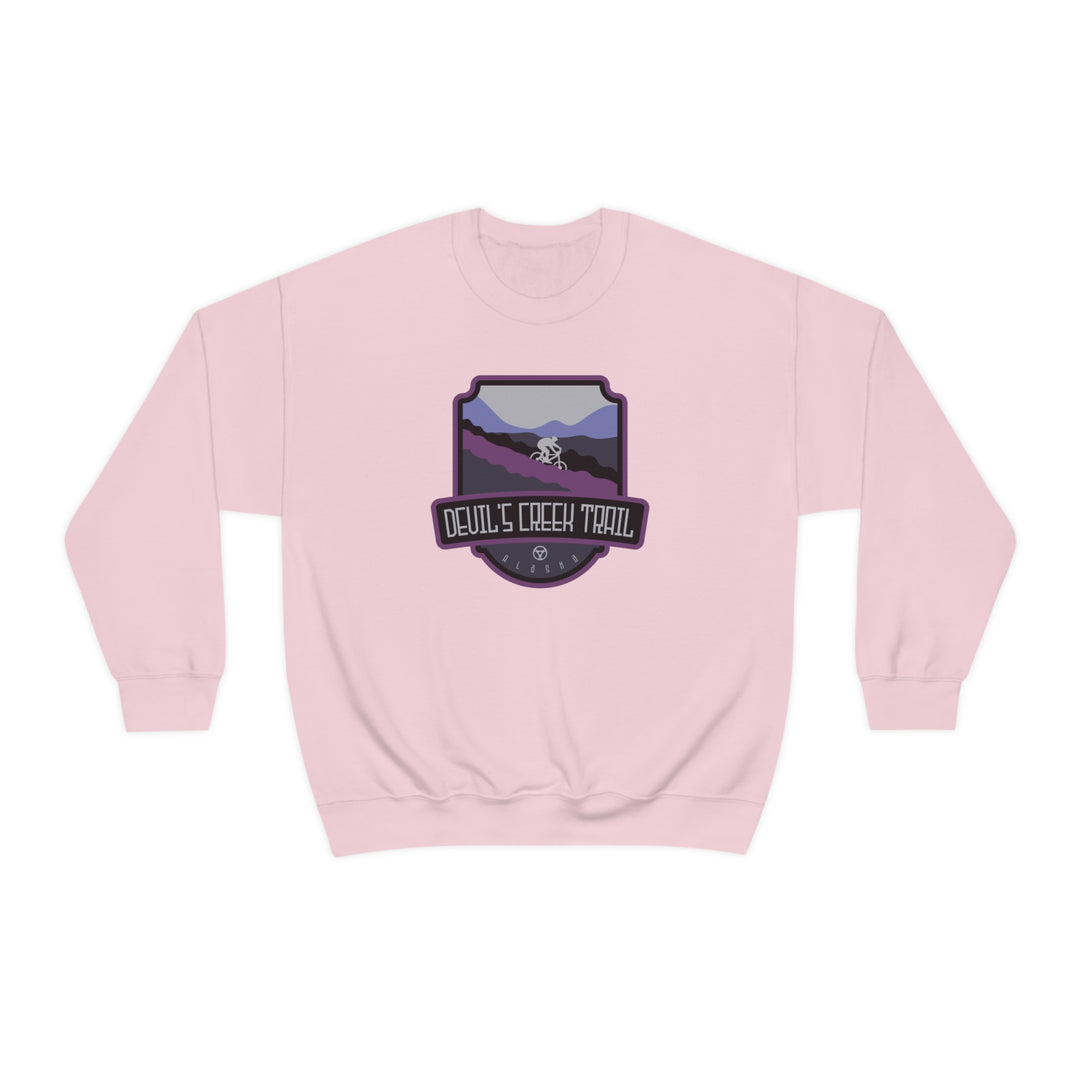 Devil's Creek Trail - Alaska Unisex Heavy Blend Crewneck Sweatshirt