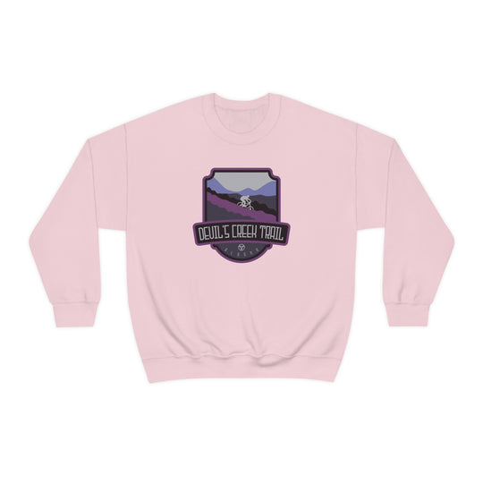 Devil's Creek Trail - Alaska Unisex Heavy Blend Crewneck Sweatshirt