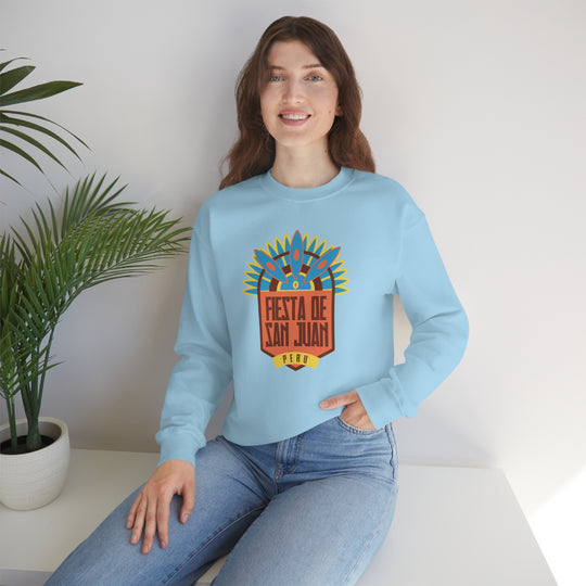 Fiesta de San Juan - Peru Unisex Heavy Blend Crewneck Sweatshirt