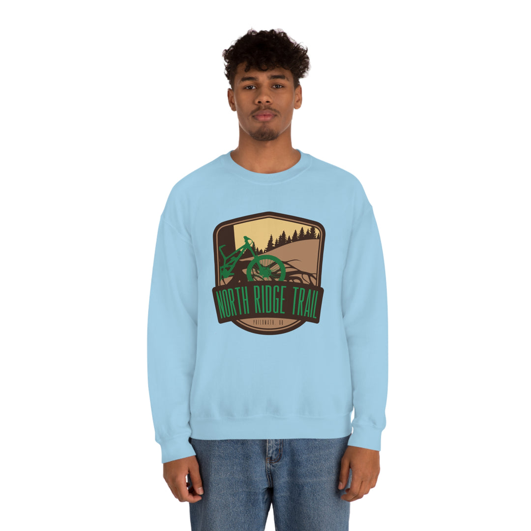 North Ridge Trail - Philomath, Oregon Unisex Heavy Blend Crewneck Sweatshirt