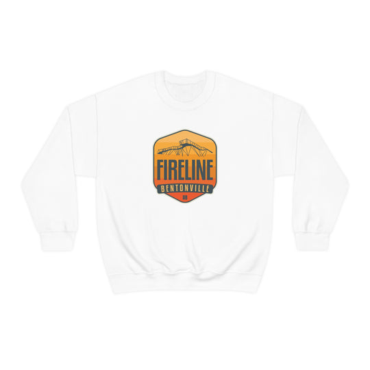 Fireline - Bentonville, Arkansas Unisex Heavy Blend Crewneck Sweatshirt