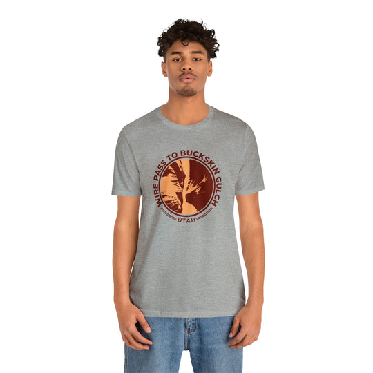 Wire Pass to Buckskin Gulch Short-Sleeve Unisex T-Shirt hiker gift - Utah