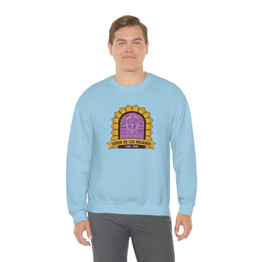 Senor de los Milagros - Lima, Peru Unisex Heavy Blend Crewneck Sweatshirt