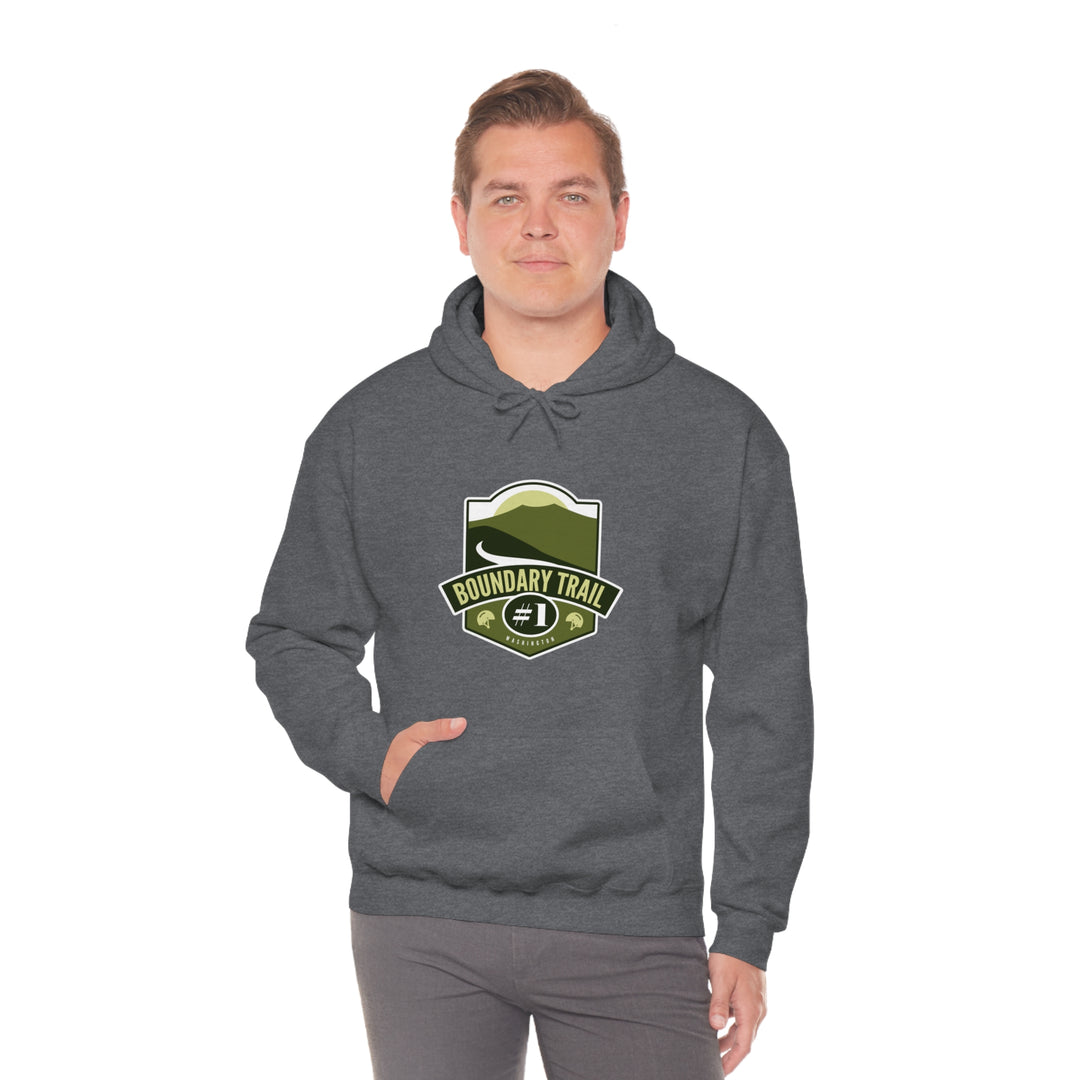 Boundary Trail #1 - Washington Unisex Heavy Blend Hooded Sweatshirt