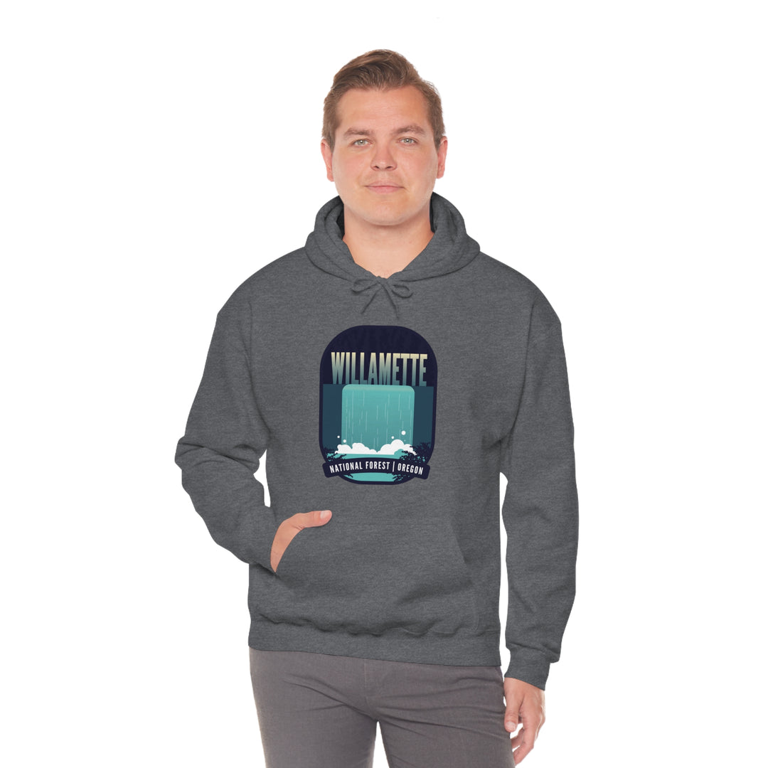 Willamette National Forest - Oregon Unisex Heavy Blend Hooded Sweatshirt