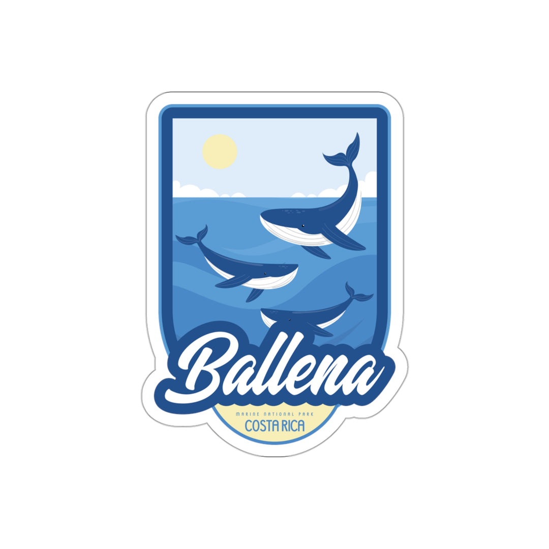 Ballena Marine National Park - Costa Rica, Outdoor Sticker