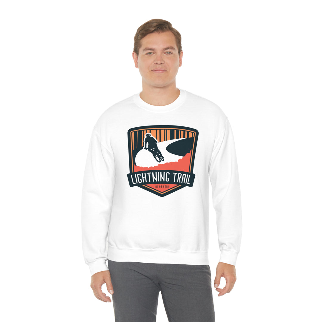 Lightning Trail - Alabama Unisex Heavy Blend Crewneck Sweatshirt